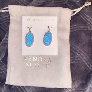 BLUE/GREEN OPAL DANI EARRINGS
